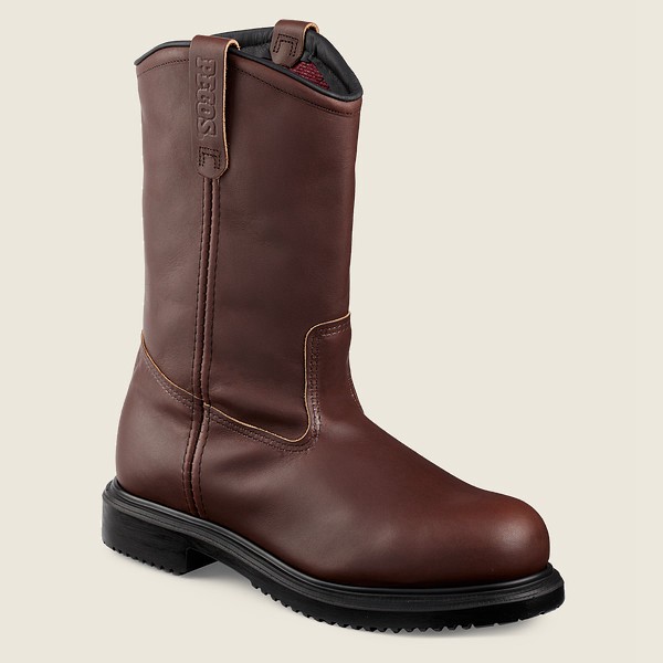 Botas de Seguridad Red Wing Hombre Marrom - Supersole® - 11-Inch Insulated Toe Pull-On - 431-ETWYGC